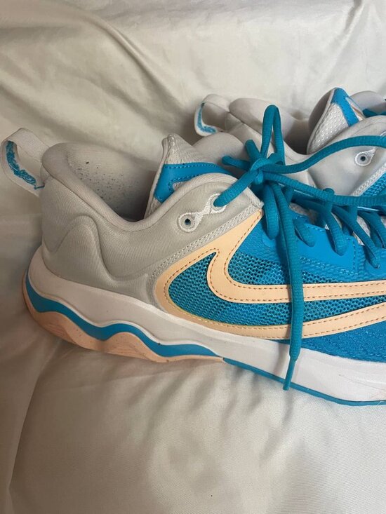 Nike Giannis Immortality 3 Basketball Shoes Men\'s 12 Blue Peach - main image 9
